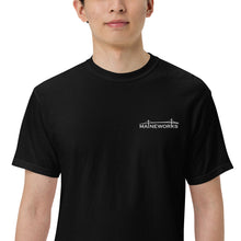 Load image into Gallery viewer, MaineWorks Comfort Colors embroidered t-shirt
