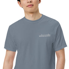 Load image into Gallery viewer, MaineWorks Comfort Colors embroidered t-shirt