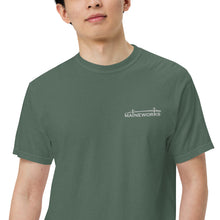 Load image into Gallery viewer, MaineWorks Comfort Colors embroidered t-shirt