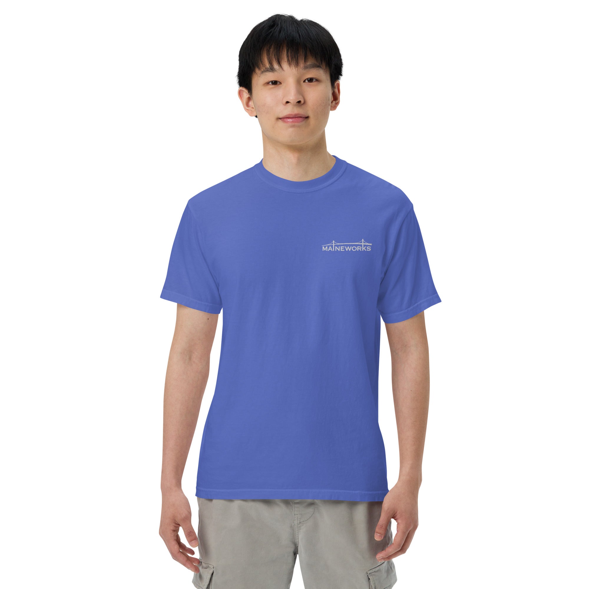 MaineWorks Comfort Colors embroidered t-shirt (this one is NICE)