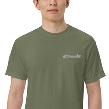 Load image into Gallery viewer, MaineWorks Comfort Colors embroidered t-shirt