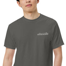Load image into Gallery viewer, MaineWorks Comfort Colors embroidered t-shirt