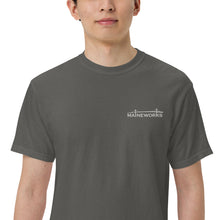 Load image into Gallery viewer, MaineWorks Comfort Colors embroidered t-shirt