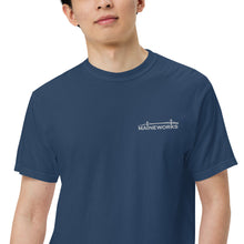Load image into Gallery viewer, MaineWorks Comfort Colors embroidered t-shirt