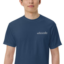 Load image into Gallery viewer, MaineWorks Comfort Colors embroidered t-shirt